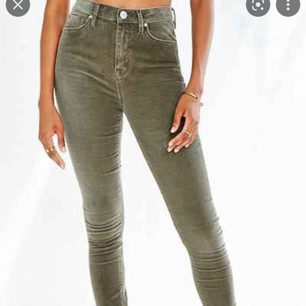 BDG High-Rise Twig Corduroy Skinny Jeans